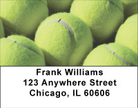 Tennis Balls Address Labels | LBBBH-39