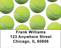 Tennis Balls Address Labels | LBBBH-39