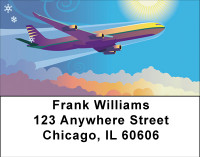 Commercial Travel Address Labels | LBBBH-42
