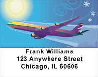 Commercial Travel Address Labels | LBBBH-42