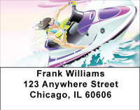Fast Women Address Labels | LBBBH-57