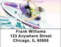 Fast Women Address Labels | LBBBH-57