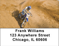 Dare Devils On Dirt Address Labels | LBBBH-60