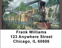 America By Train Address Labels | LBBBH-68