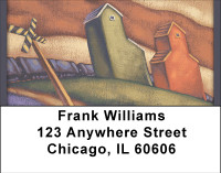 Fun On The Rails Address Labels | LBBBH-69