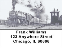Greeting The Iron Horse Address Labels | LBBBH-70