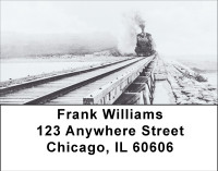 Greeting The Iron Horse Address Labels | LBBBH-70