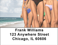 Beach Legs Address Labels | LBBBH-81