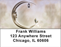 Fantasy Fairy Moon Address Labels | LBBBH-82