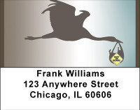 Baby On Board Address Labels | LBBBH-86
