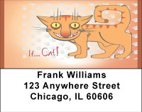IT Cat! Address Labels | LBBBH-87