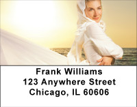 Romantic Beach Ballet Address Labels | LBBBH-93