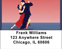 Steamy Tango Address Labels | LBBBH-94