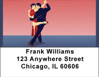 Steamy Tango Address Labels | LBBBH-94