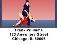 Steamy Tango Address Labels | LBBBH-94