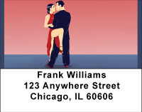 Steamy Tango Address Labels | LBBBH-94