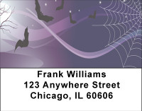 Vampire Bats Spooky Nights Address Labels | LBBBI-03