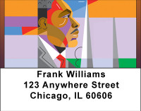 Martin Luther King Tribute Address Labels | LBBBI-12