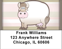 Artsy Cows Address Labels | LBBBI-18