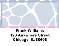 Soft Animal Prints Address Labels | LBBCE-73