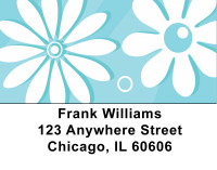 Daisy Blues Address Labels | LBBCE-75