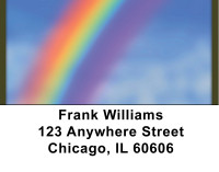 Rainbow Sky Address Labels | LBBCE-78