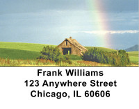 Rainbows On The Plains Address Labels | LBBCE-80