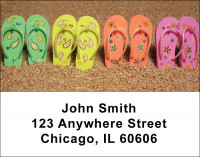 Flip Flop Address Labels | LBBEA-01