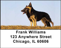 German Shepherd Address Labels | LBDOG-01