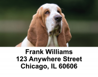 Basset Hounds Address Labels | LBDOG-07