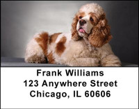Cocker Spaniels Address Labels | LBDOG-18