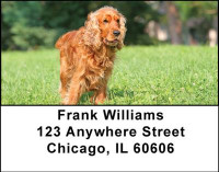 Cocker Spaniels Address Labels | LBDOG-18
