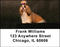 Shih Tzu Address Labels | LBDOG-22