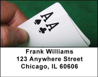 Poker Address Labels | LBGME-01