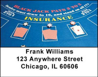 Gambling Address Labels | LBGME-02