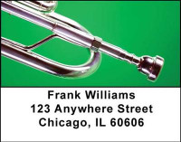 Trumpets Address Labels | LBMUS-03