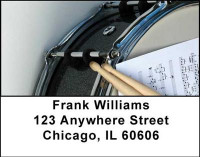 Drums Address Labels | LBMUS-04