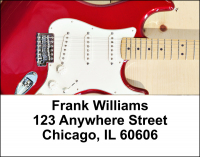 Guitars Address Labels | LBMUS-06