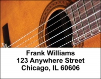 Guitars Address Labels | LBMUS-06