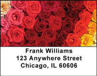 Roses Address Labels | LBNAT-07