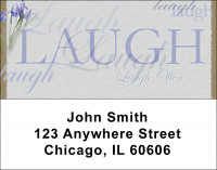 Live, Laugh, Love Address Labels | LBNAT-10