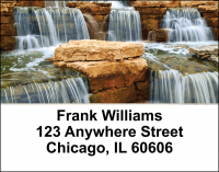 Waterfalls Address Labels | LBNAT-12