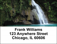 Waterfalls Address Labels | LBNAT-12