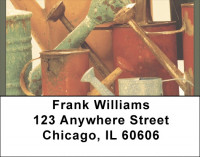 Vintage Watering Cans Address Labels | LBQBA-04