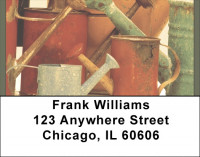 Vintage Watering Cans Address Labels | LBQBA-04