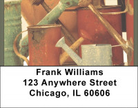Vintage Watering Cans Address Labels | LBQBA-04
