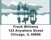 Mountain Riders Address Labels | LBQBA-07