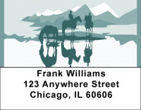 Mountain Riders Address Labels | LBQBA-07