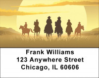 Working Cowboys Address Labels | LBQBA-11