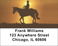 Working Cowboys Address Labels | LBQBA-11